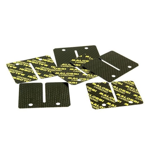 [2712430.C0] Laminas de Carbono Malossi para Caja de Laminas de origen, Minarelli AM6