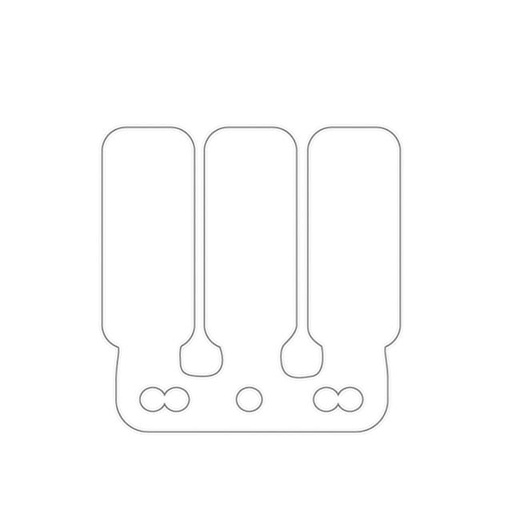 [2712431.C0] Laminas de Carbono Malossi para caja de Laminas de origen, Derbi Senda EBE-050-EBS050-D50B0 (sp.0,30-0,35-0,40 )