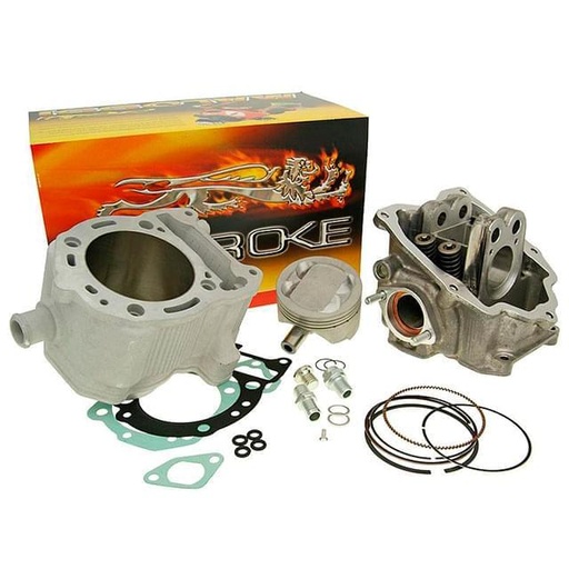 [3114700] Kit cilindro Malossi d.75,5mm y culata PowerCam V4, Piaggio 300cc 4T