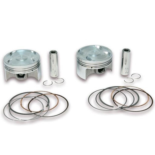[3413706.20] Pistones forjados Ø66,2 de alta compressión para T-Max 500 (todos los años), cilindro original rectificado