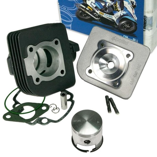 [150.0603] Cilindro (Kit) Polini SPORT 70c.c., Morini AC (rosca corta)