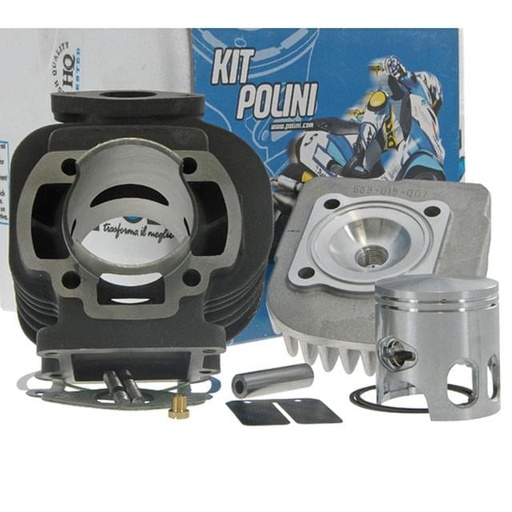 [166.0074] Cilindro (Kit) Polini SPORT 70c.c., Minarelli vertical (rosca corta)