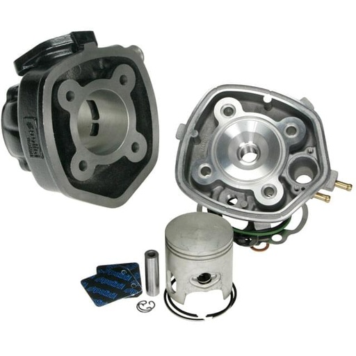 [166.0083] Cilindro (Kit) Polini SPORT 70c.c. (hierro), Minarelli horizontal LC (rosca larga)