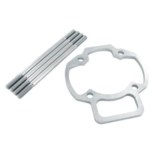 [170.1000] Junta alza cilindro 5mm Piaggio scooter, incluye espárragos Polini evolution