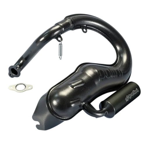 [200.2025/S] Escape Vespa 125 Primavera-ET3 silenciador aluminio Polini
