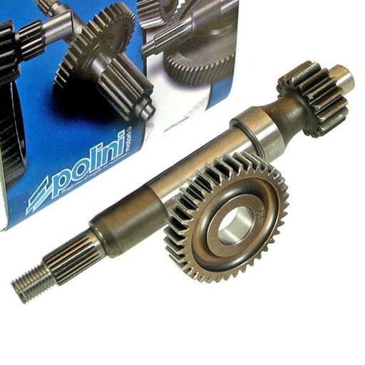 [202.1378] Transmisión de Engranaje Primaria, Polini, Piaggio del año 8/98, 17,7mm, 13/40 (3,08)