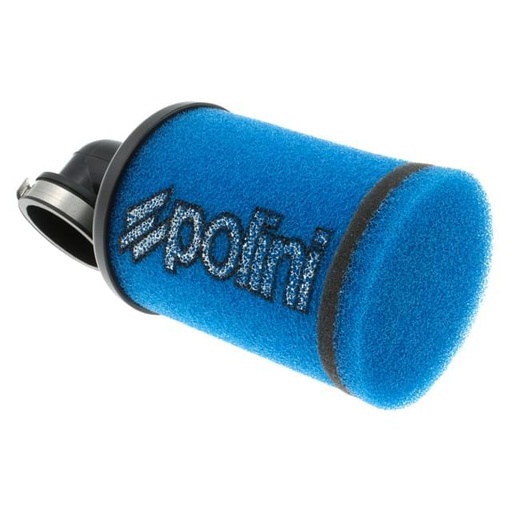 [203.0029] Filtro de aire Polini "Evolution", curvado 90°, d=38mm