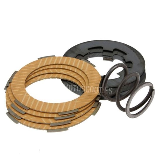 [230.0013] Discos de embrague Vespa Primavera/PK/XL Polini con muelle