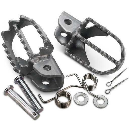 [YC110-0902/06] Estriberas acero cortas Supermotard Pitbike YCF