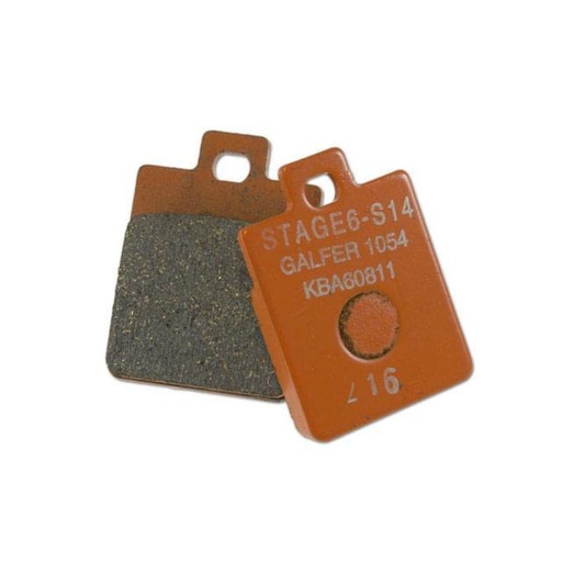 [S6-1025014/R] Pastillas de Freno Stage6 RACING, S14, trasero
