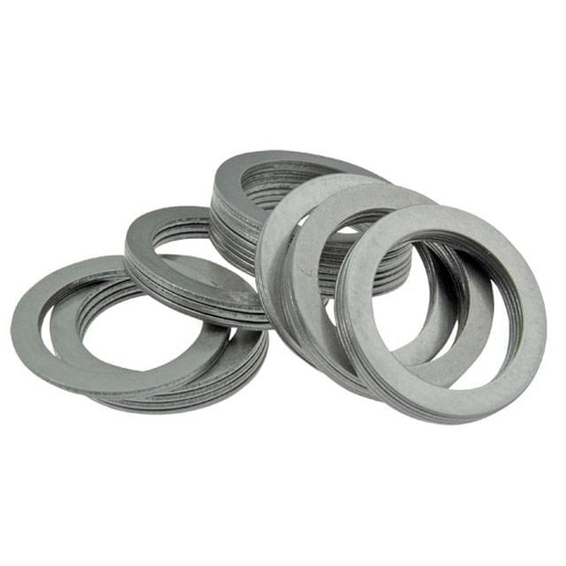 [S6-5155015] Arandelas ajuste variador Piaggio Suzuki Aprilia d=15mm 32u. 0,4-1,0mm Stage6