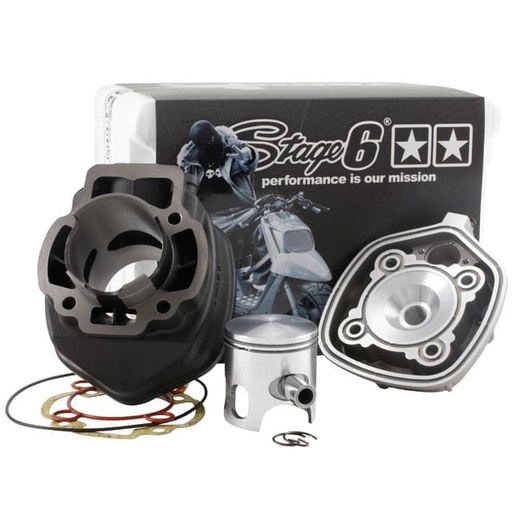 [S6-7219565] Cilindro (Kit) Stage6 STREETRACE 70c.c., hierro, d=47mm, CPI AC (10mm)