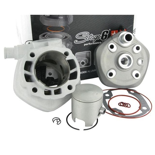 [S6-7416602] Cilindro Minarelli Horizontal LC 70cc bulón d.10mm Stage 6 Sport Pro MKII
