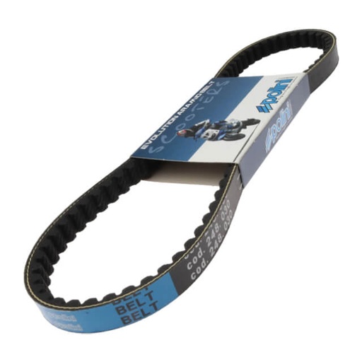 [248.030] Correa Polin Race-Kevlar, motor Minarelli corto (Aprilia Sonic / Malaguti F10)