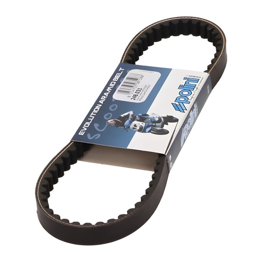 [248.031] Correa Polini Race-Kevlar, motor Piaggio corto/antiguo (Piaggio Zip Base)