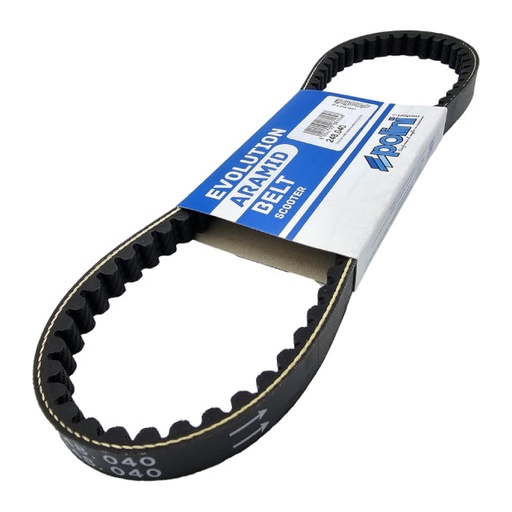 [248.040] Correa Polini Race-Kevlar, Minarelli largo (MBK Nitro/Yamaha Aerox) 16,7X8X750 MM - 28°