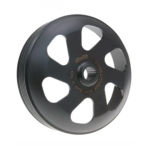 [250.028] Campana de embrague Polini "Maxi Speed Bell EVOLUTION", Piaggio / Gilera 125/150/200/250/300
