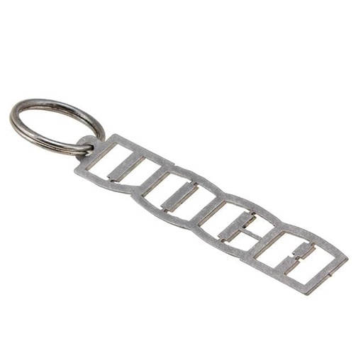 [VCR-MD0350] Llavero VOCA Racing, acero inox, laser cut (cortado a laser), incluye anillo