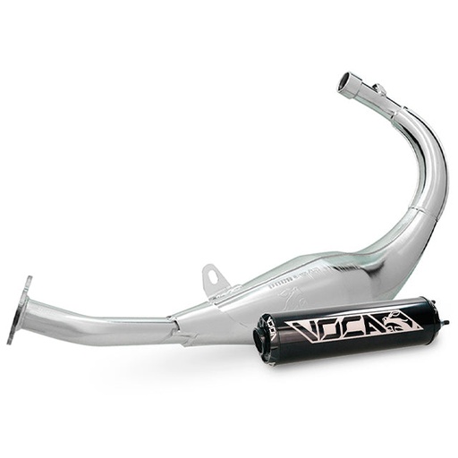 [VCR-RD15188/BKBK] Escape Minarelli AM6 Chromed 50/70cc VOCA (CE) silenciador Negro