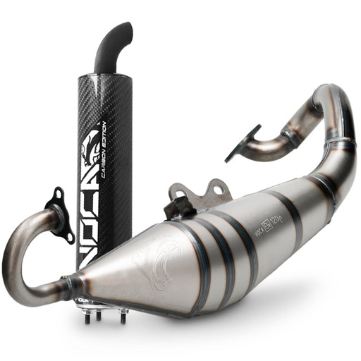 [VCR-RD45166/CA] Escape Minarelli horizontal Sabotage 50/70 VOCA (CE) silenciador carbono