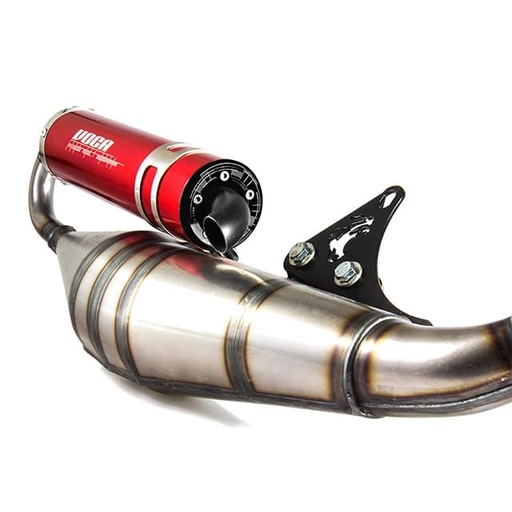 [VCR-RD45166/RE] Escape Minarelli horizontal Sabotage 50/70 VOCA (CE) silenciador rojo