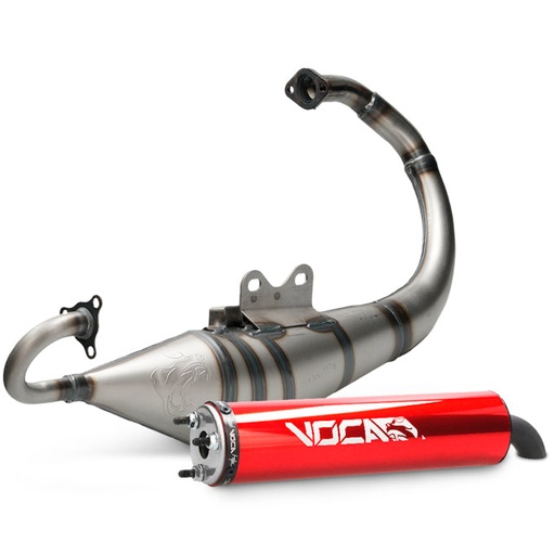 [VCR-RD45168/RE] Escape Minarelli vertical Sabotage 50/70 VOCA (CE) silenciador rojo