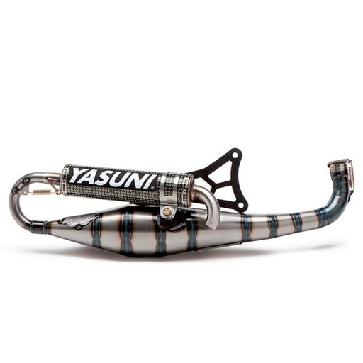 [TUB911CK] Escape Minarelli horizontal silenciador Kevlar Yasuni Carrera 30 