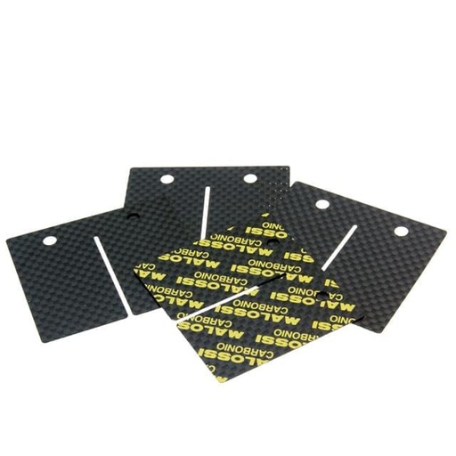 [2714402.C0] Juego de láminas Malossi Carbono, recambio VL17 (0.30/0.35mm)
