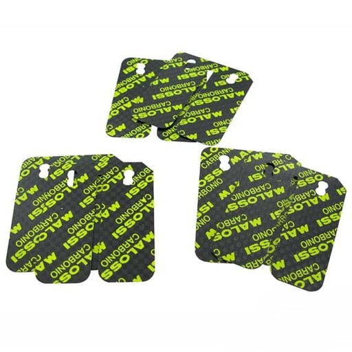 [277054.K0] Láminas de carbono (6 Un.) Malossi, 0,3/0,35/0,4mm VL11