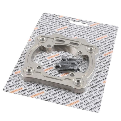 [S6-75140ET01] Junta alza cilindro 5mm Piaggio scooter, incluye espárragos Stage6 R/T