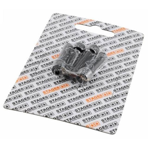 [S6-75166ET34] Set de tornillos para acople (base) Stage6 R/T 70, 4 unidades, Minarelli LC