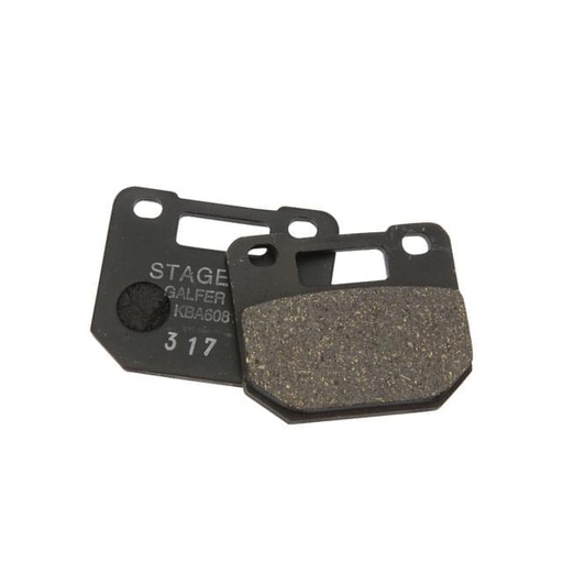 [S6-ET1401BB] Pastillas de Freno para Pinza de 4 pistones Stage6, orgánico