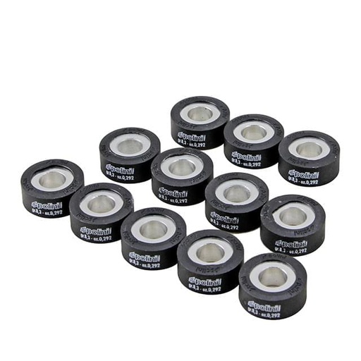 [242.310] Rodillos Polini para variador T-MAX, 25X11 8.3gr OZ.0,291
