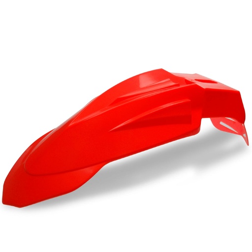[10012528004] Guardabarros delantero HP "Supermotard" (ciclomotor de marchas 50c.c.) - rojo