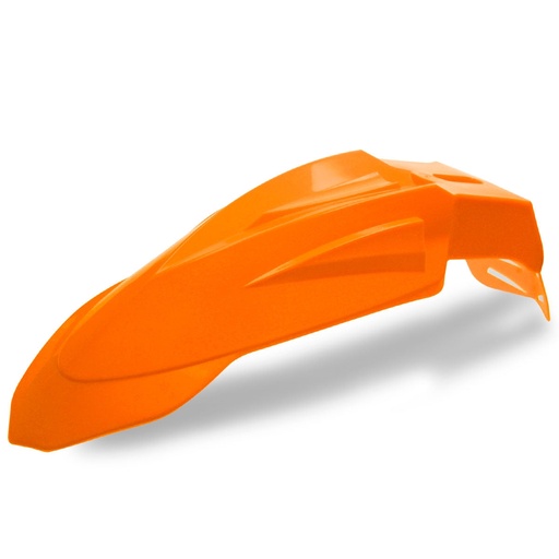 [10012528021] Guardabarros delantero HP "Supermotard" (ciclomotor de marchas 50c.c.) - naranja KTM