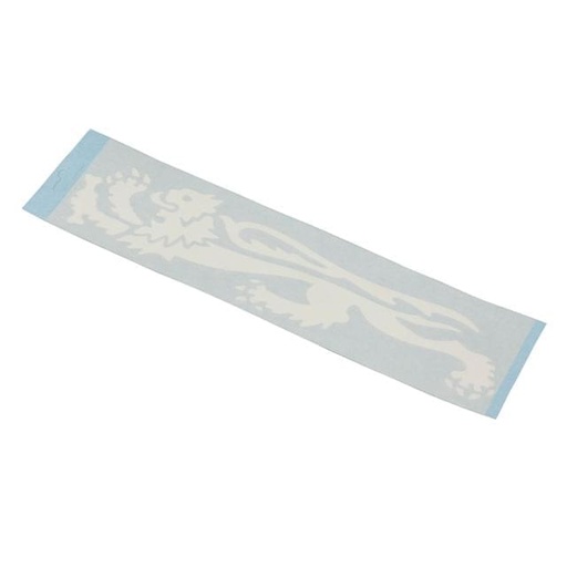 [339758] Pegatina transfer Malossi "León" - blanco/izquierda 22 cm