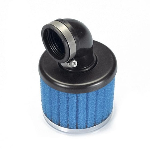 [203.0054] Filtro de potencia, Polini, largo, curvado 90°, PHVA-PHBN-PHBG-PHBD, d=34mm