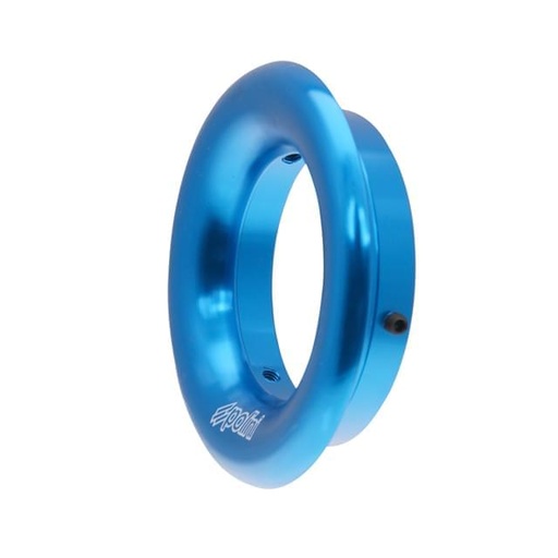 [203.1502] Embudo Polini, 50,5mm (Keihin / Stage6 PWK 21 - 24 - 28mm Carburador), azul cromado