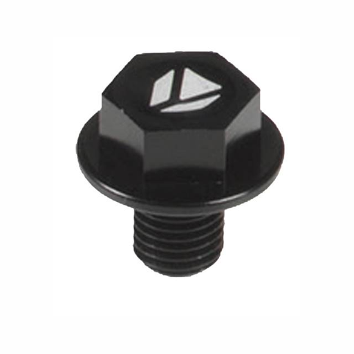 [BVE1-BK] Tapón vaciado aceite CNC imantado Pitbike, negro