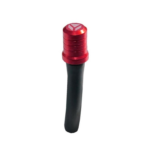 [YC125-0704-RD] Válvula tapon depósito Pitbike, rojo
