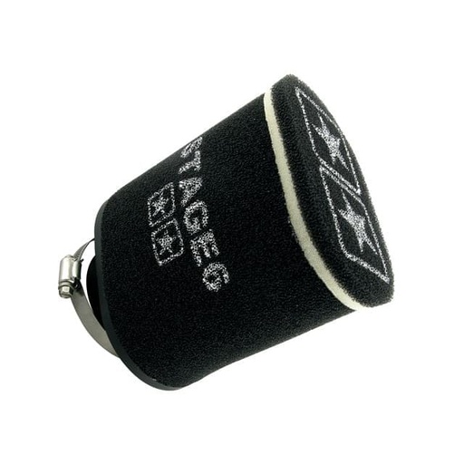 [S6-35022/BK] Filtro de competición Stage6 DOUBLE LAYER, con. 70mm, AirBox negro
