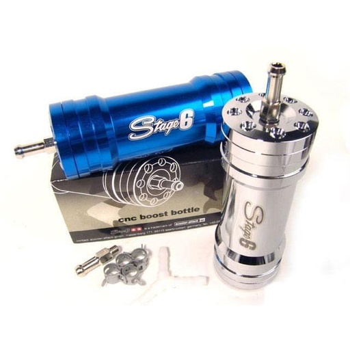 [S6-38001BL] Boost Bottle Stage6, azul cromado, incluye Kit para montaje