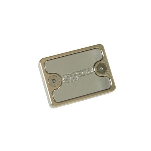 [S6-SSP058BZ/CR] Tapa Stage6 "SSP" para depósito del freno, Gilera Runner, cromado