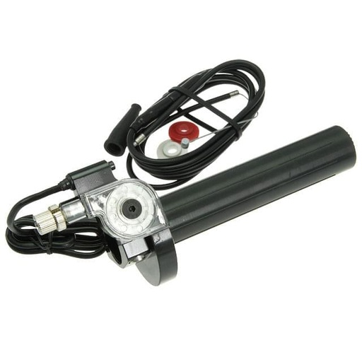[S6-SSP115/BK] Mando de gas CNC Type SSP incl. cable de gas - negro