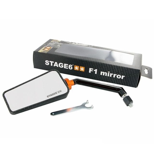 [S6-SSP630-2L/CM] Retrovisor Stage6 SSP F1-Look, lado izquierdo, carbono mate