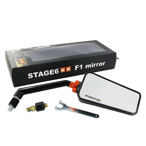 [S6-SSP630-2R/CA] Retrovisor Stage6 SSP F1-Look, lado derecho, carbono brillante