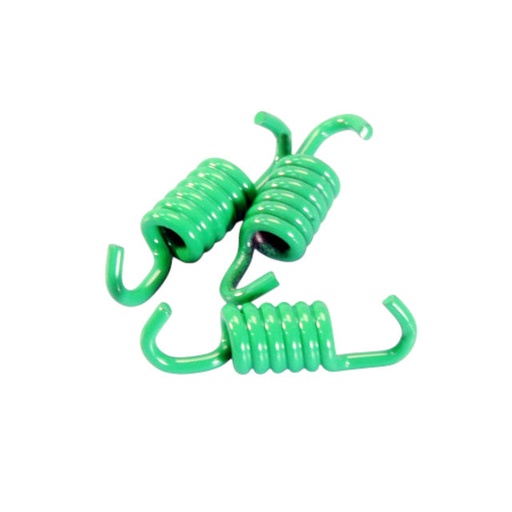 [245.032] Muelles de mordazas de embrague Polini para embrague original (Peugeot/Piaggio), verde - medio duro