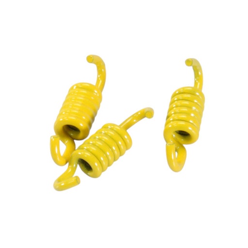 [245.033] Muelles de mordazas de embrague Polini para embrague original (Peugeot/Piaggio), amarillo - duro