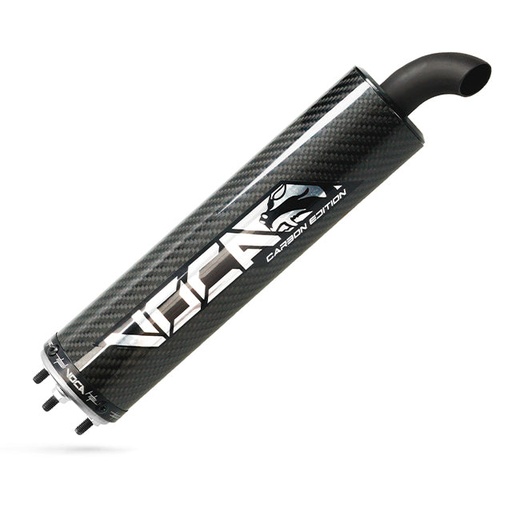 [VCR-RD40200.01] Silenciador VOCA Combat 3 tornillos VOCA Racing - Carbono
