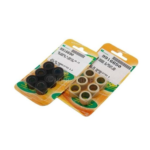 [9924280] Rodillos variador (set) TopPerformances, para variador orginal, 20x15, 9,0 gr